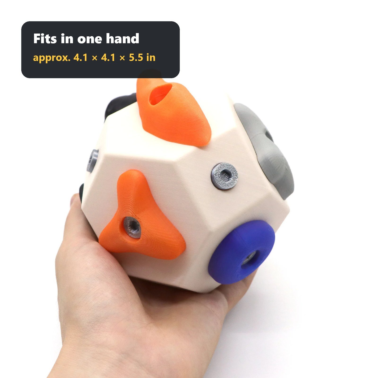 PocketCrag held in one hand